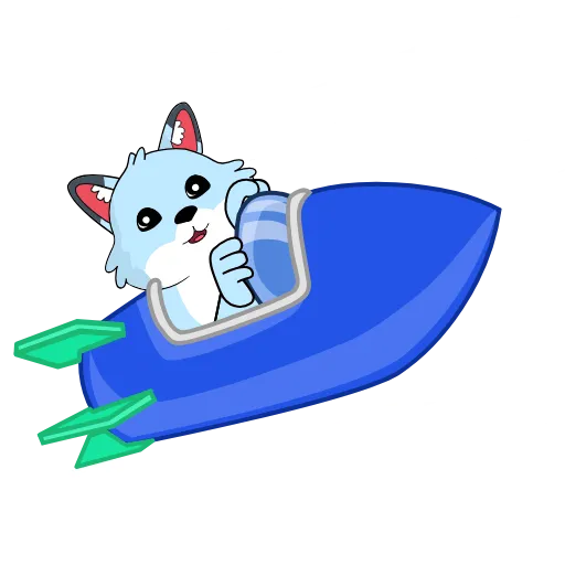 🚀 Стикер «Fluffys HQ» для Telegram