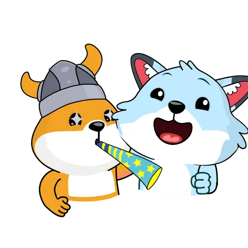 🤗 Стикер «Fluffys HQ» для Telegram