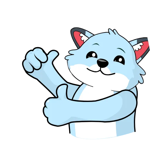 👍 Стикер «Fluffys HQ» для Telegram