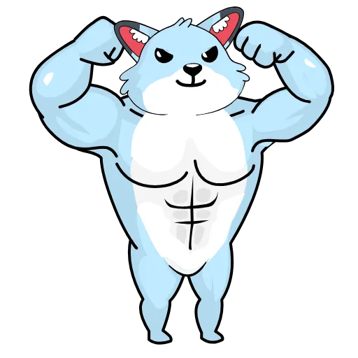 💪 Стикер «Fluffys HQ» для Telegram