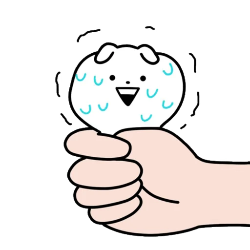 😰 Стикер «Fluffy for» для Telegram