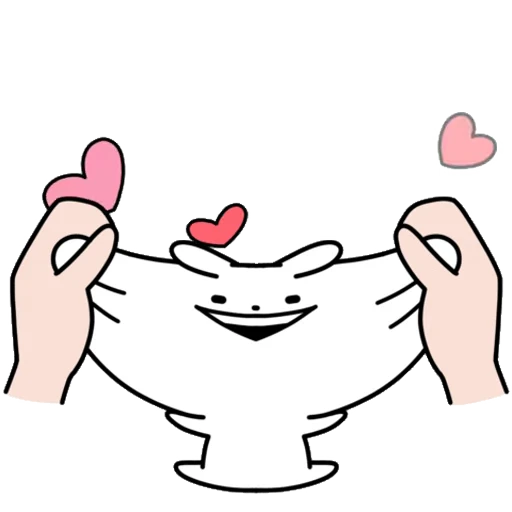 ❤ Стикер «Fluffy for» для Telegram