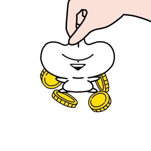 💵 Стикер «Fluffy for» для Telegram