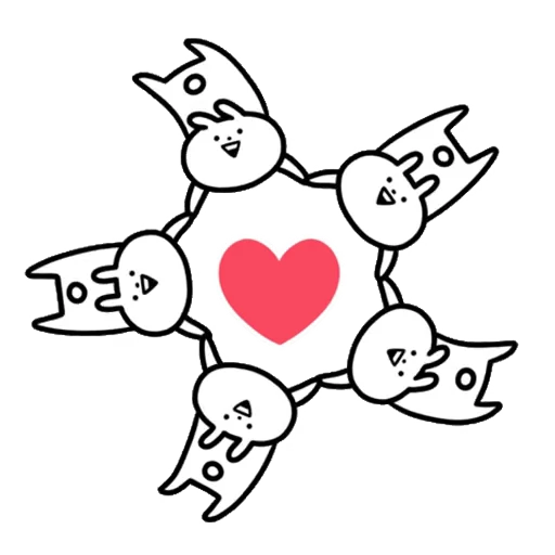 ❤ Стикер «Fluffy for» для Telegram