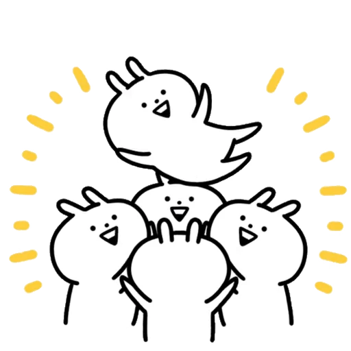 👏 Стикер «Fluffy for» для Telegram