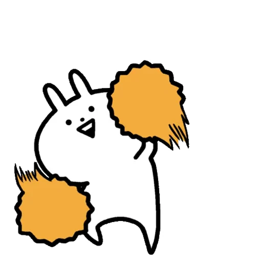 🕺 Стикер «Fluffy for» для Telegram
