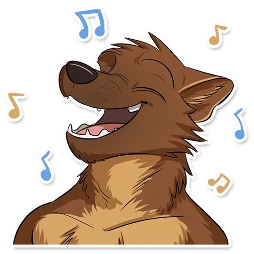 🎶 Стикер «Fluffy World» для Telegram