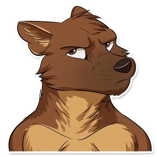 😒 Стикер «Fluffy World» для Telegram
