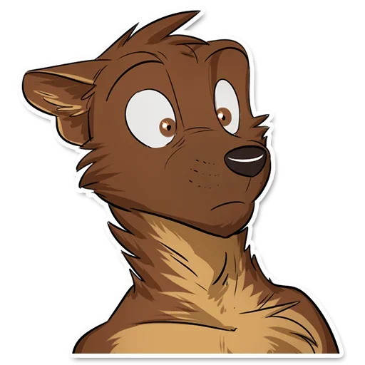 😳 Стикер «Fluffy World» для Telegram