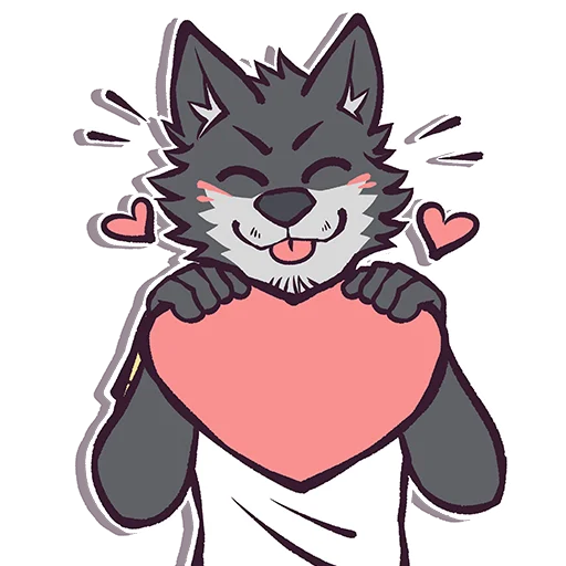 🥰 Стикер «FlunkyStickers» для Telegram