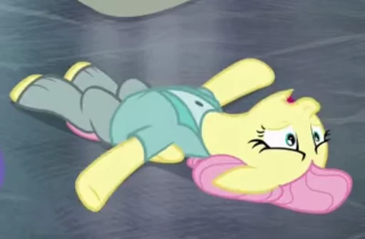 😰 Стикер «Fluttershy» для Telegram