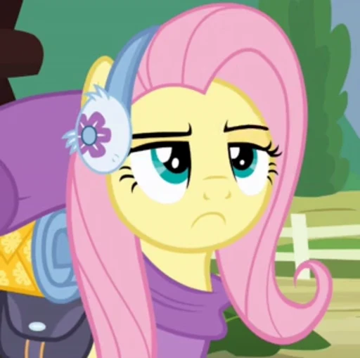 🤔 Стикер «Fluttershy» для Telegram