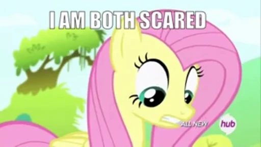 🤯 Стикер «Fluttershy» для Telegram