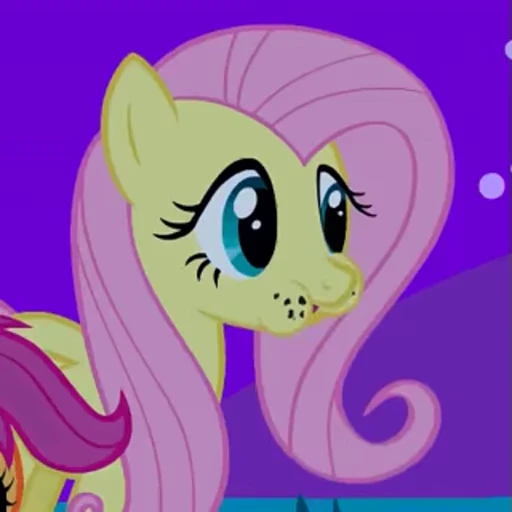 😋 Стикер «Fluttershy» для Telegram