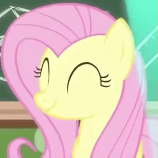 Стикерпак Fluttershy для Telegram