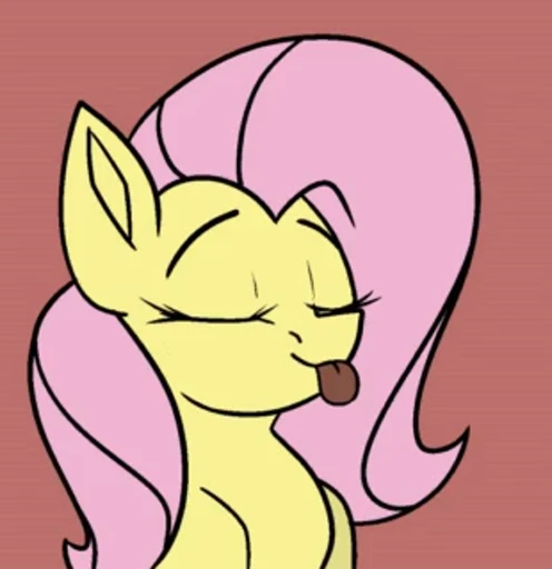 👅 Стикер «Fluttershy» для Telegram