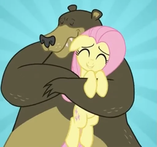 🤗 Стикер «Fluttershy» для Telegram
