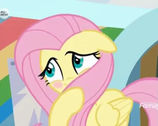 😘 Стикер «Fluttershy» для Telegram