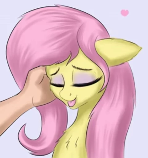 💘 Стикер «Fluttershy» для Telegram