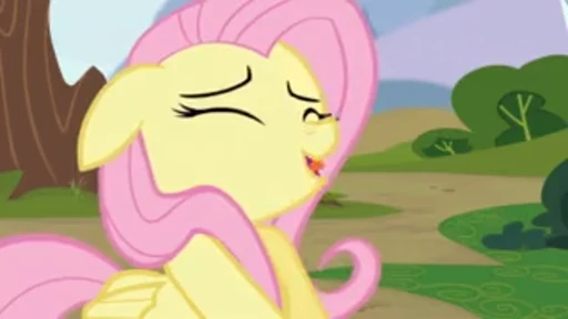 😇 Стикер «Fluttershy» для Telegram