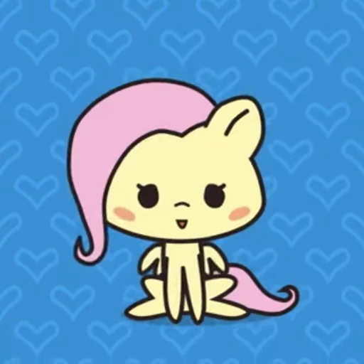 ❤️ Стикер «Fluttershy» для Telegram