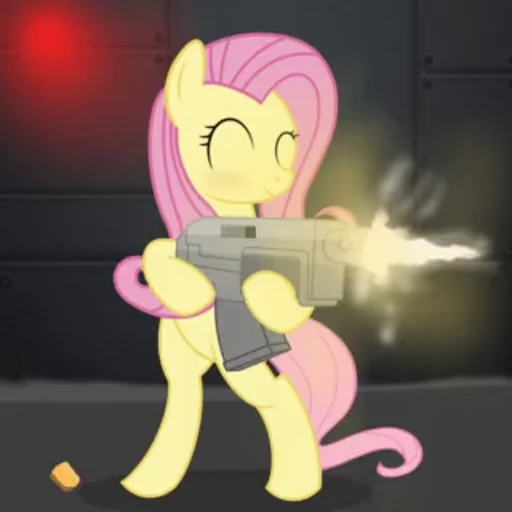 😈 Стикер «Fluttershy» для Telegram