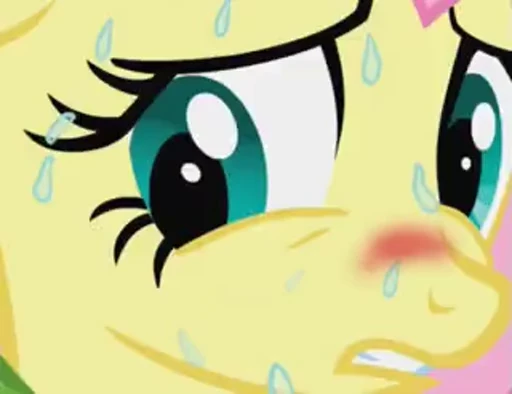 😳 Стикер «Fluttershy» для Telegram