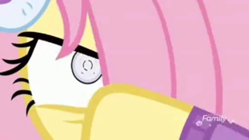 😤 Стикер «Fluttershy» для Telegram