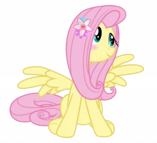 😳 Стикер «fluttershy» для Telegram