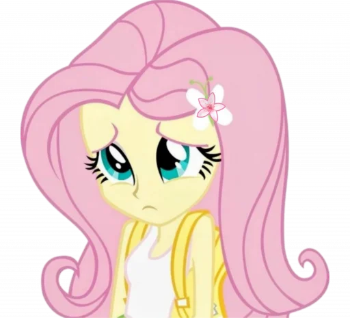 🥹 Стикер «fluttershy» для Telegram