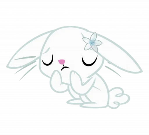 😧 Стикер «fluttershy» для Telegram