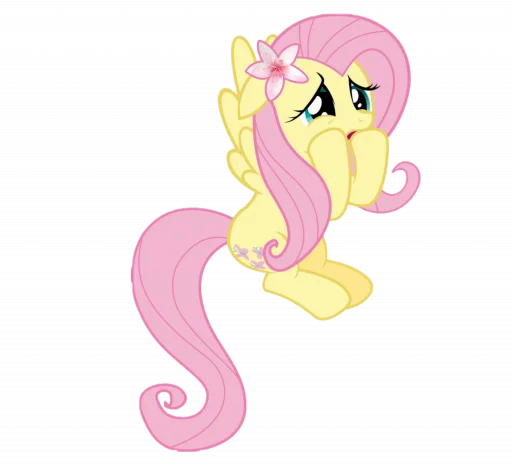 🥺 Стикер «fluttershy» для Telegram