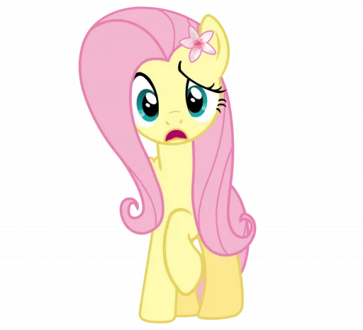 🤨 Стикер «fluttershy» для Telegram