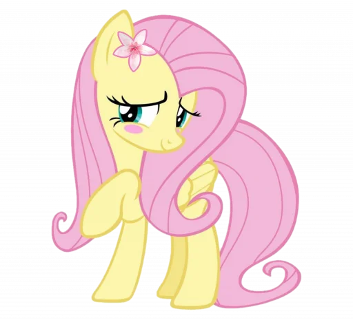 😳 Стикер «fluttershy» для Telegram