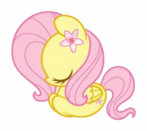 ☺️ Стикер «fluttershy» для Telegram