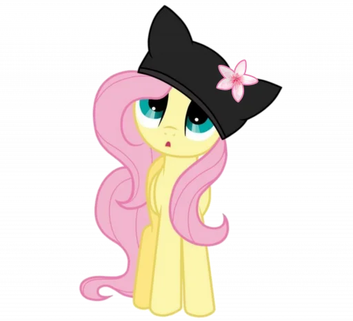 😯 Стикер «fluttershy» для Telegram