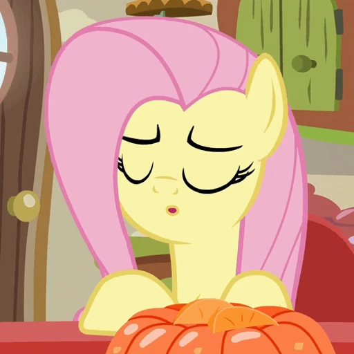 👎 Стикер «Fluttershy animated» для Telegram