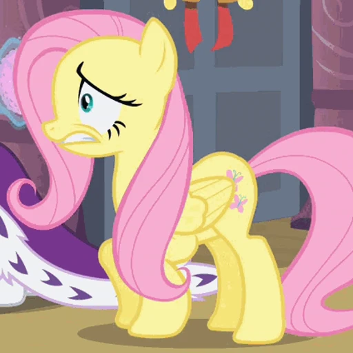 😨 Стикер «Fluttershy animated» для Telegram