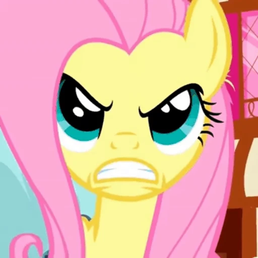 😡 Стикер «Fluttershy animated» для Telegram
