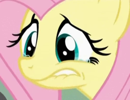 😭 Стикер «Fluttershy animated» для Telegram