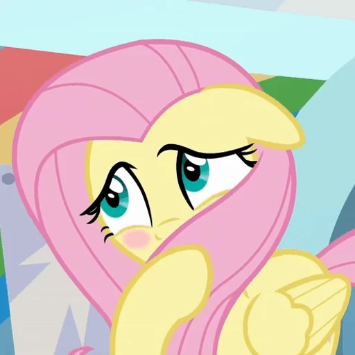 🤭 Стикер «Fluttershy animated» для Telegram