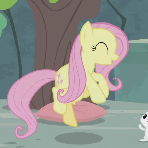 😄 Стикер «Fluttershy animated» для Telegram
