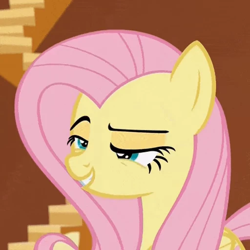 😏 Стикер «Fluttershy animated» для Telegram