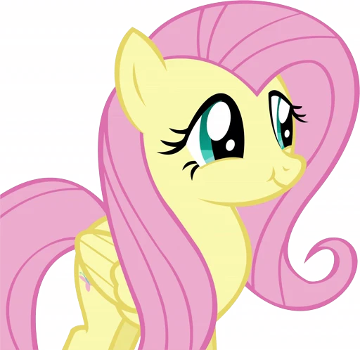 😊 Стикер «Fluttershy animated» для Telegram