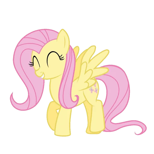 😁 Стикер «Fluttershy animated» для Telegram