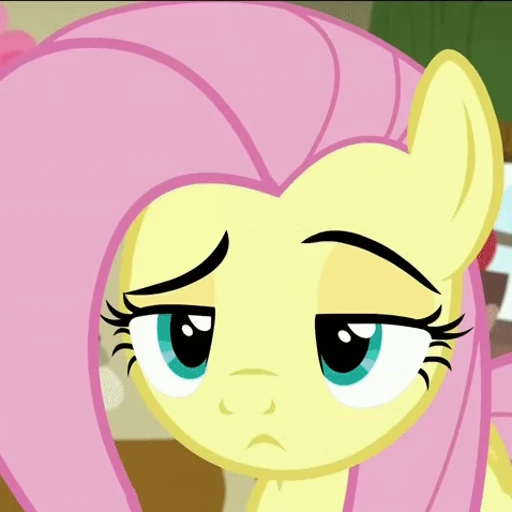 🤨 Стикер «Fluttershy animated» для Telegram