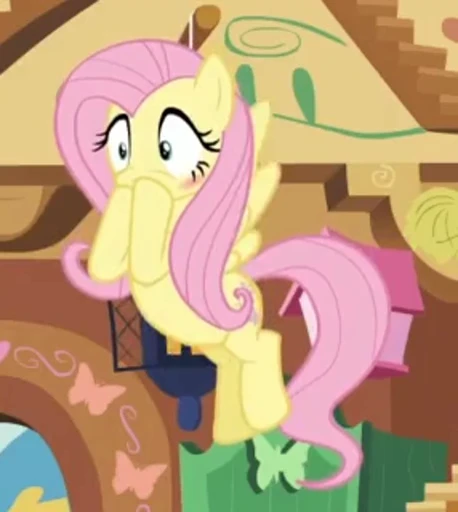 🤭 Стикер «Fluttershy animated» для Telegram