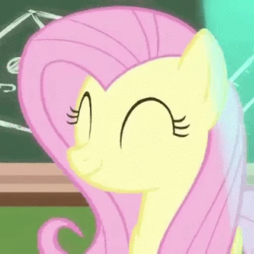 😊 Стикер «Fluttershy animated» для Telegram