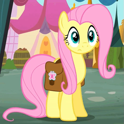 😯 Стикер «Fluttershy animated» для Telegram