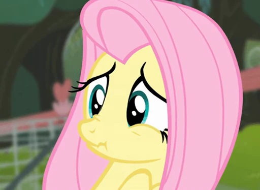 😨 Стикер «Fluttershy animated» для Telegram